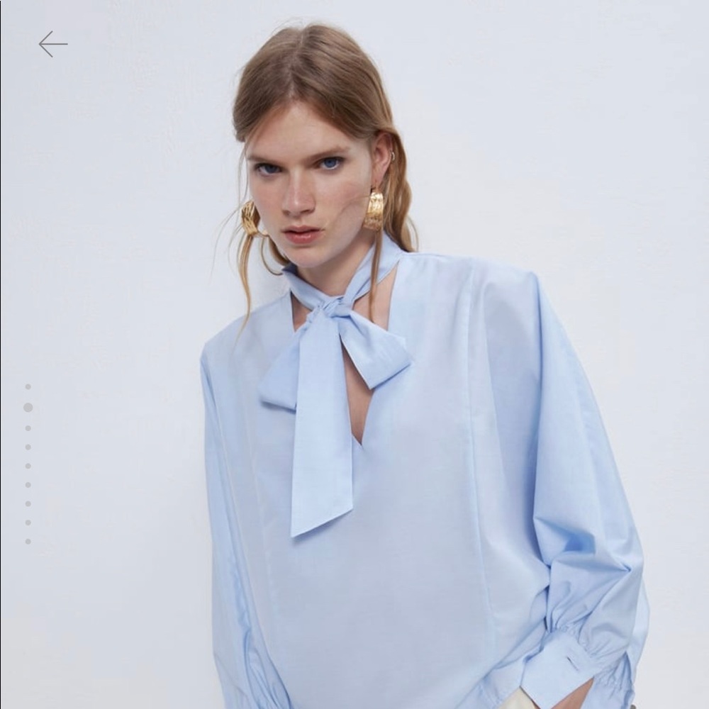 Zara Blouse with Tie